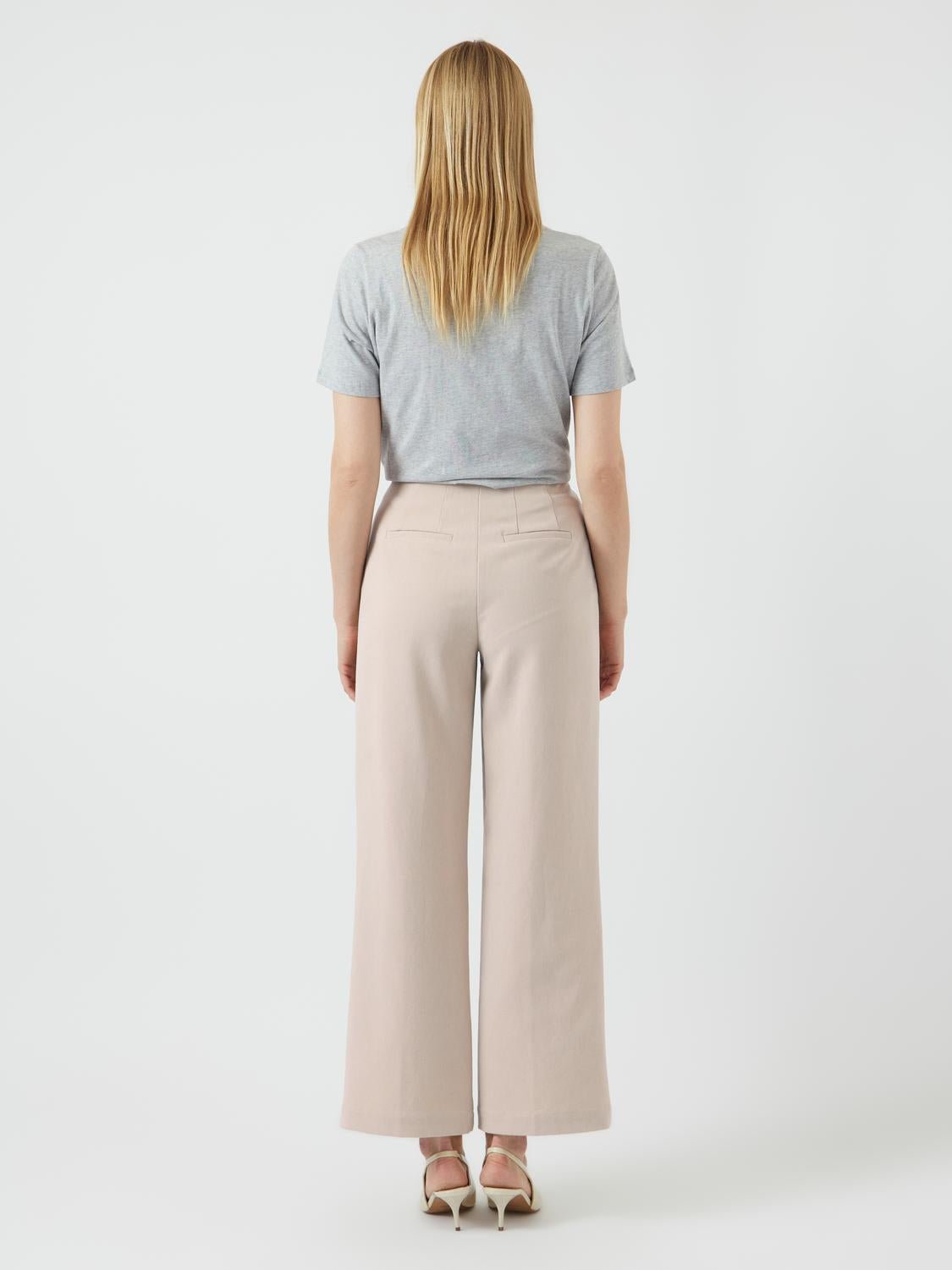 YASREEMAJ Trousers - Oxford Tan - VERO MODA & VILA Bergvik